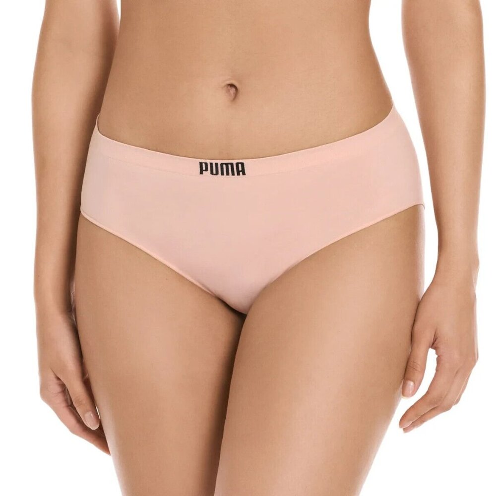 Puma Womens  Seamless Bikini Underwear 4-Pack NIB - Picture 7 of 7